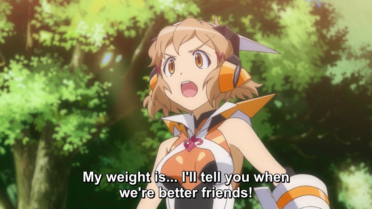 My weight is... I'll tell you when we're better friends!